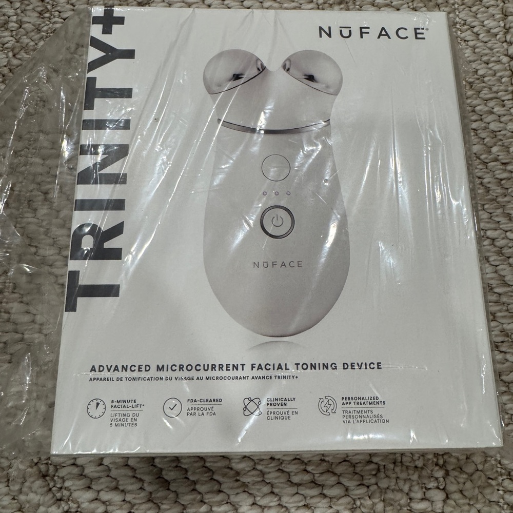 NuFace Trinity+ Microcurrent Device in White